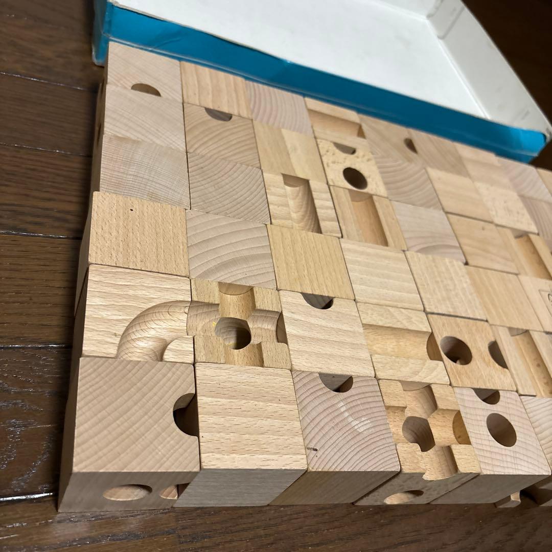 【良品】cuboro スタンダード 54個 積み木