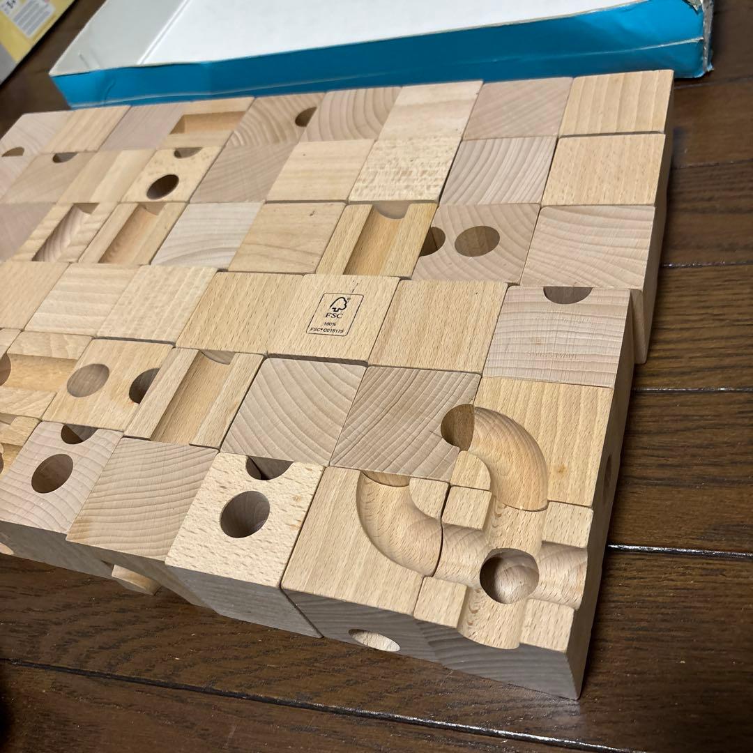 【良品】cuboro スタンダード 54個 積み木