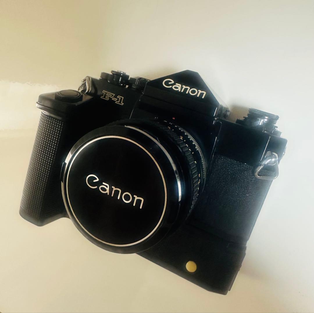 【美品】Canon F-1 フィルム一眼レフカメラ4点セット