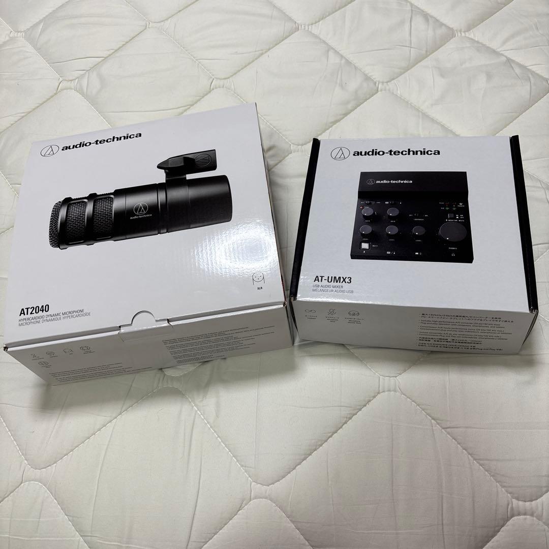 【美品】audio-technica AT-UMX3 & AT2040 セット