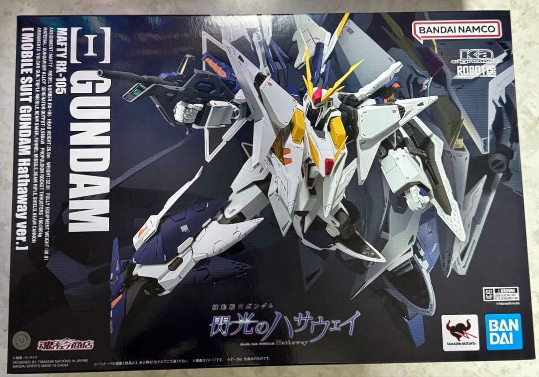 ROBOT魂Ξガンダム　ペーネロペー　閃光のハサウェイVer.セット