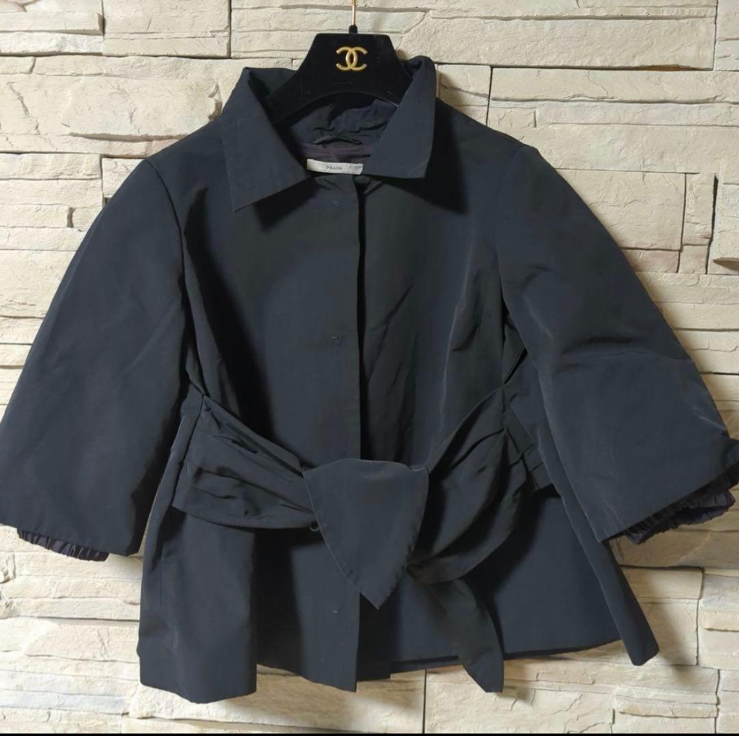 美品♡PRADAジャケットコート スプリング