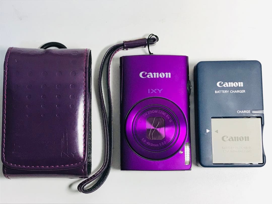 IXY 600F コンパクトデジタルカメラ パープル