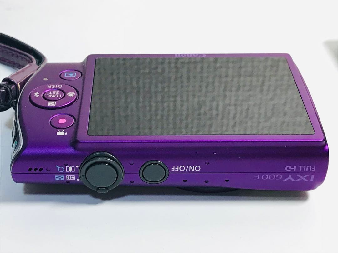 IXY 600F コンパクトデジタルカメラ パープル