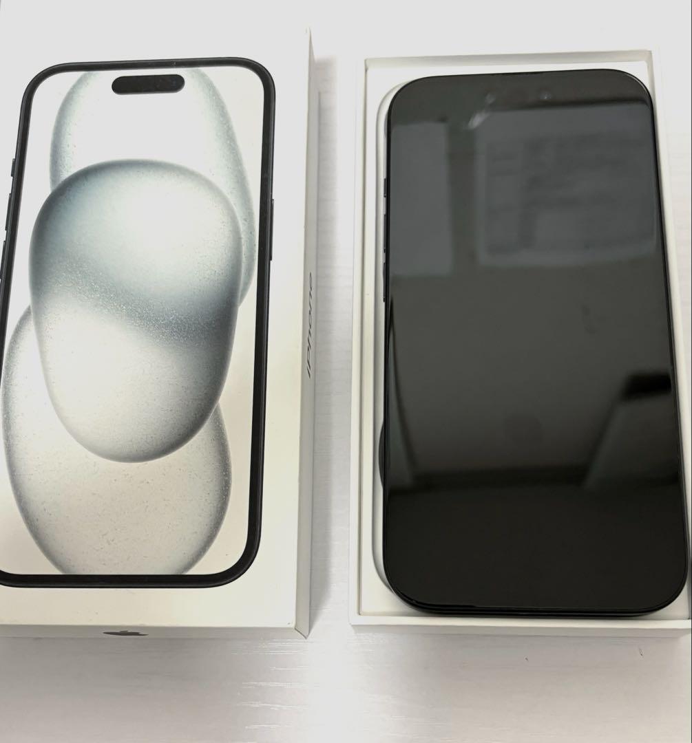 【2024年11月購入】Apple iPhone 15 ブラック