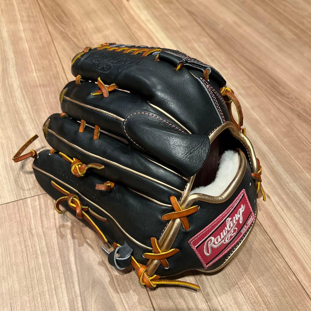 Rawlings 軟式グローブ 黒　オーダー