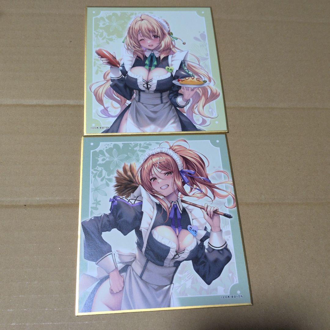 t*k様 はにかみ彼女　ミニ色紙　10枚まとめ売り