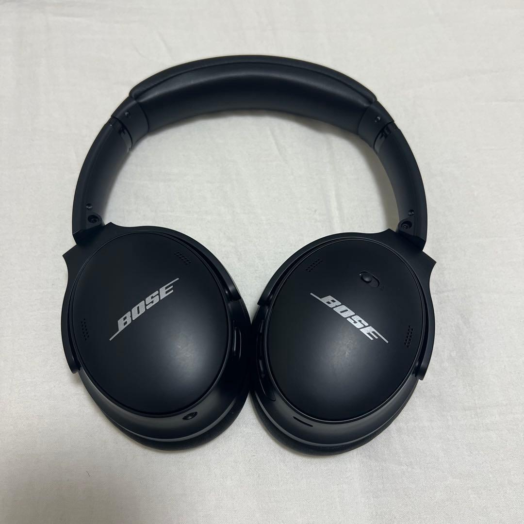 【美品】QC45 Bose ワイヤレスヘッドホン ケース付き ブラック
