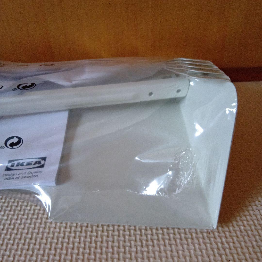 希少レア　IKEA　イケア　KVISSLE　プリント収納　壁掛　白ホワイトラック