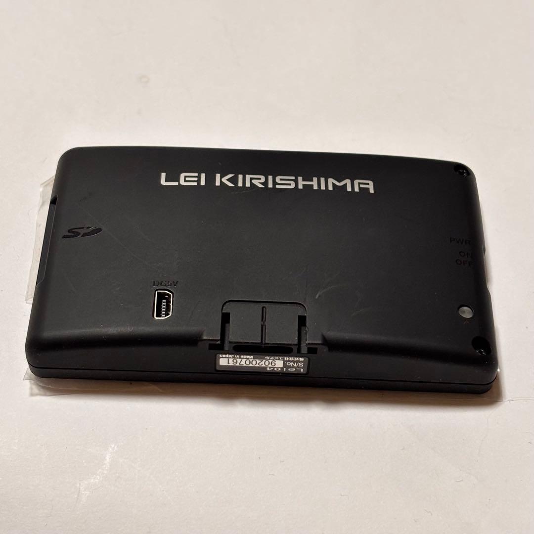 ユピテルLEI! KIRISHIMA GPSレーダー探知機lei04本体