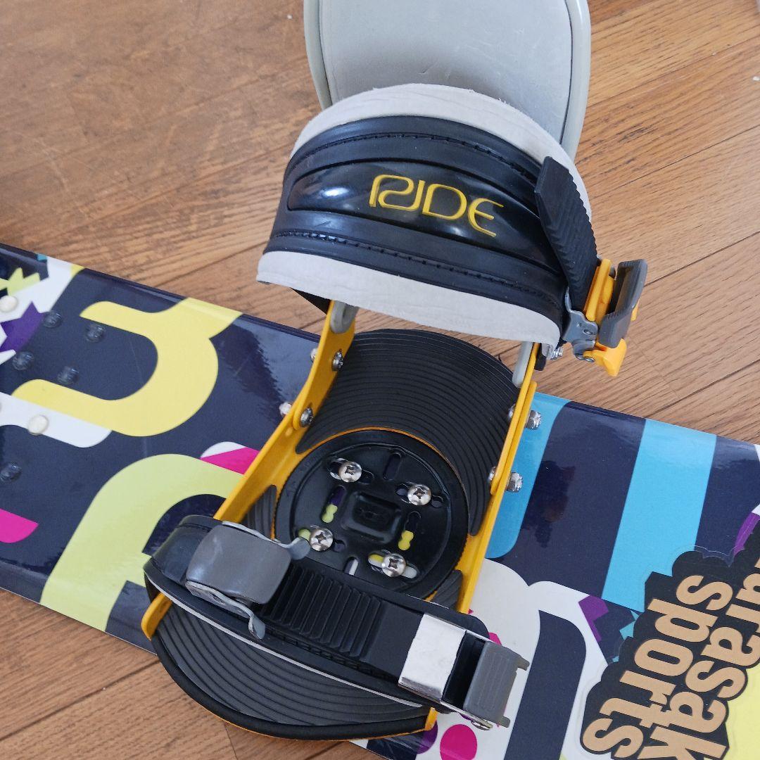 キッズスノーボード120cm IGNIO RIDE×バイン