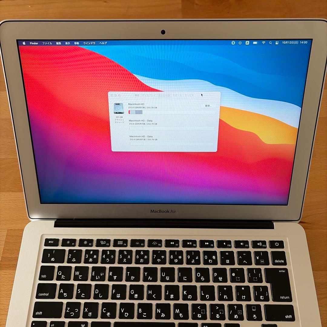 MacBook本体 MacBook Air (13-inch, Early 2014)