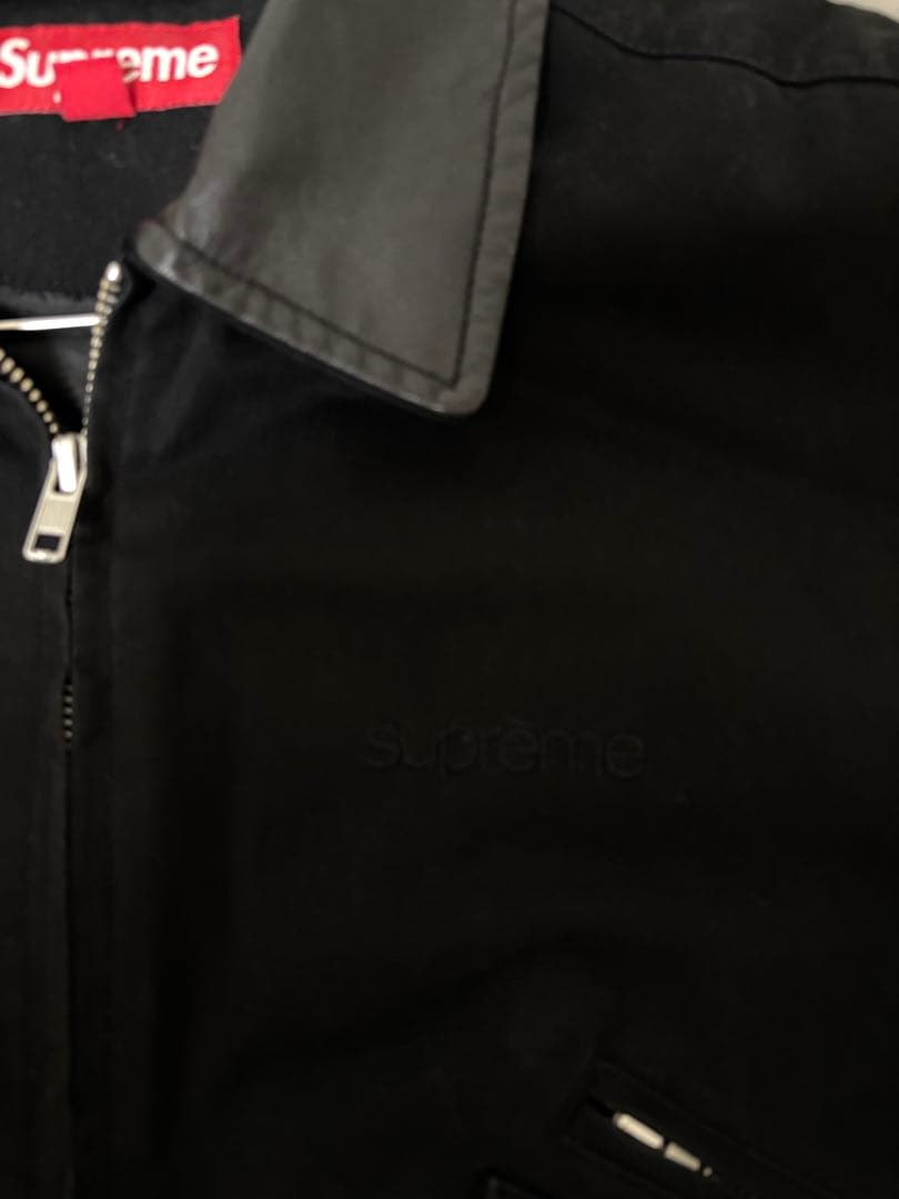 ジャケット・アウター supreme leather collar utility jacket