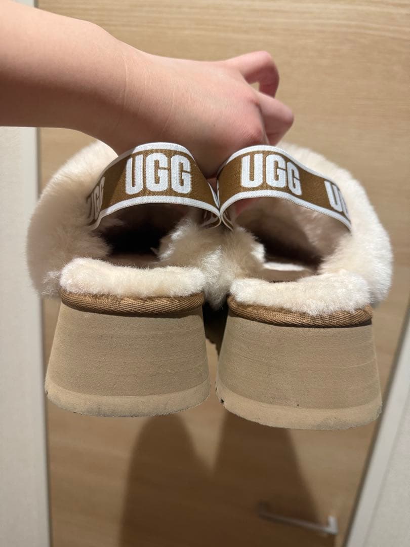 UGG ファンケット 厚底サンダル