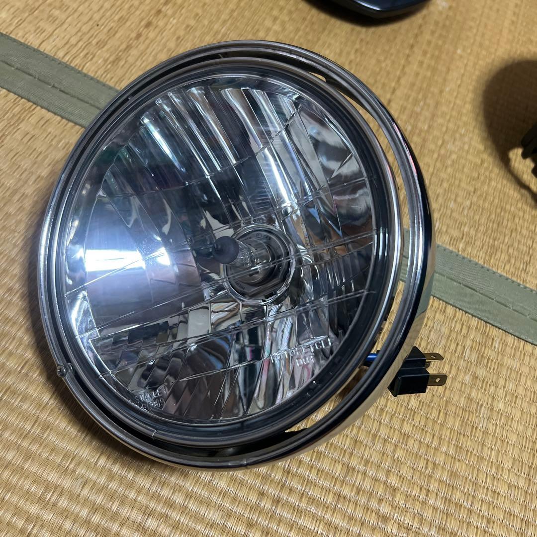 ジクサー丸目化キット+左右ミラー（セット販売）