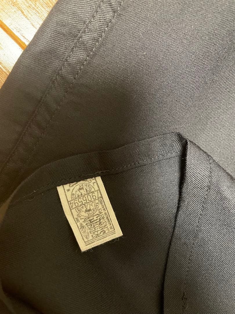 東洋実名復刻 King Louie キングルイ ブラック ボーリングシャツ　M