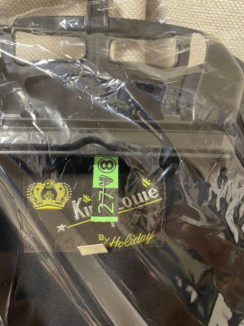 東洋実名復刻 King Louie キングルイ ブラック ボーリングシャツ　M