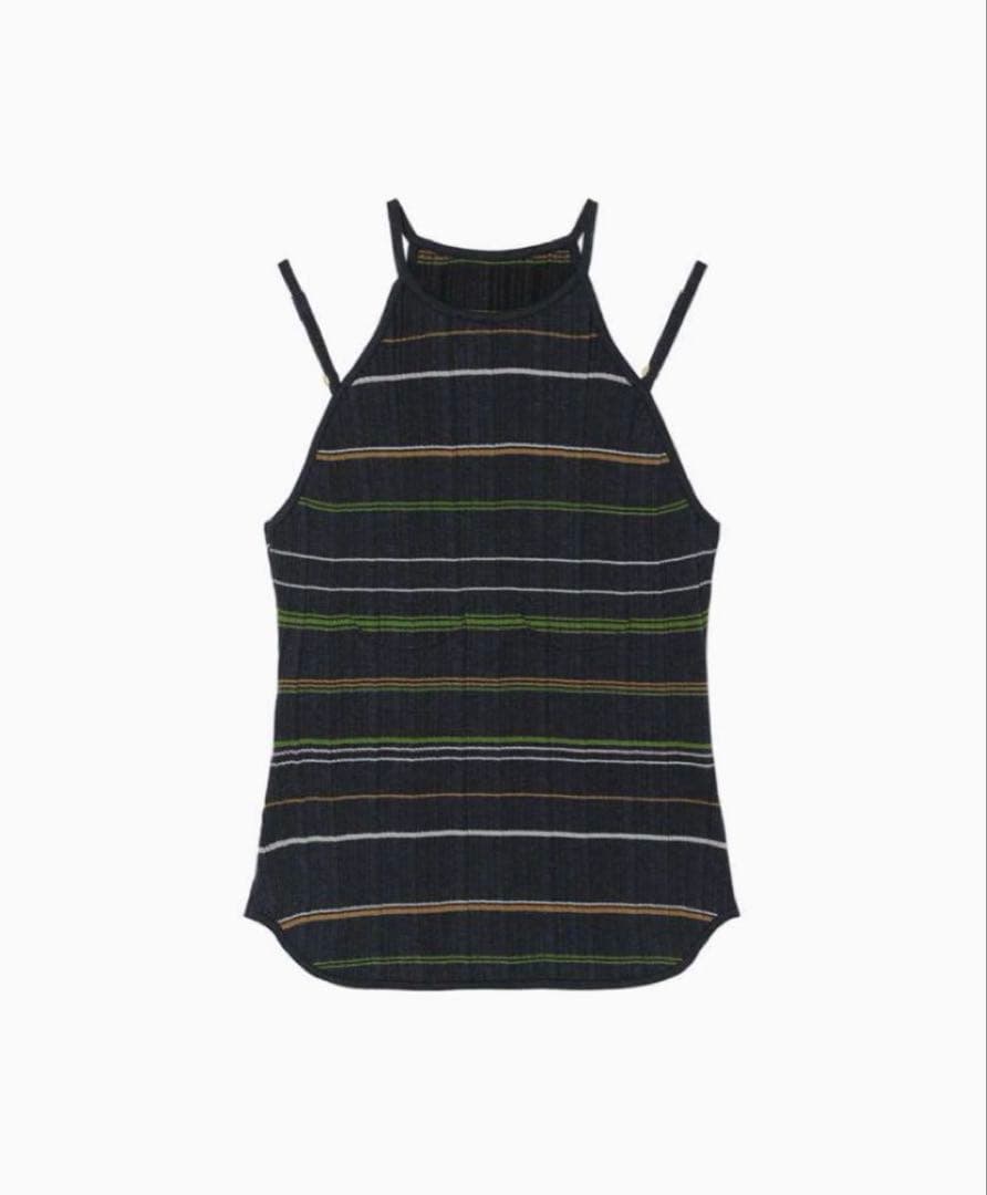 2023ss mamekurogouchi リブニットキャミソール