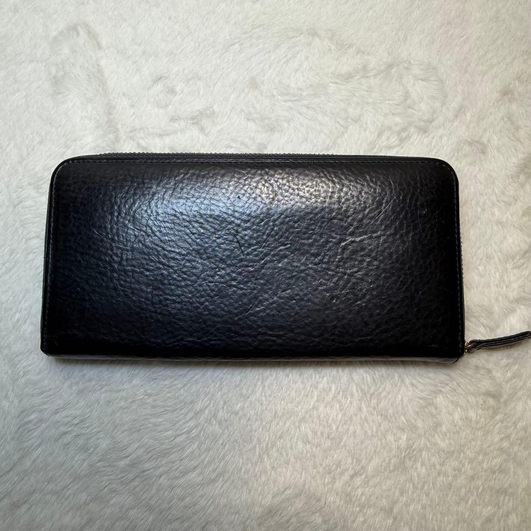 COCOMEISTER マルティーニ　ラウンドファスナー　長財布　黒