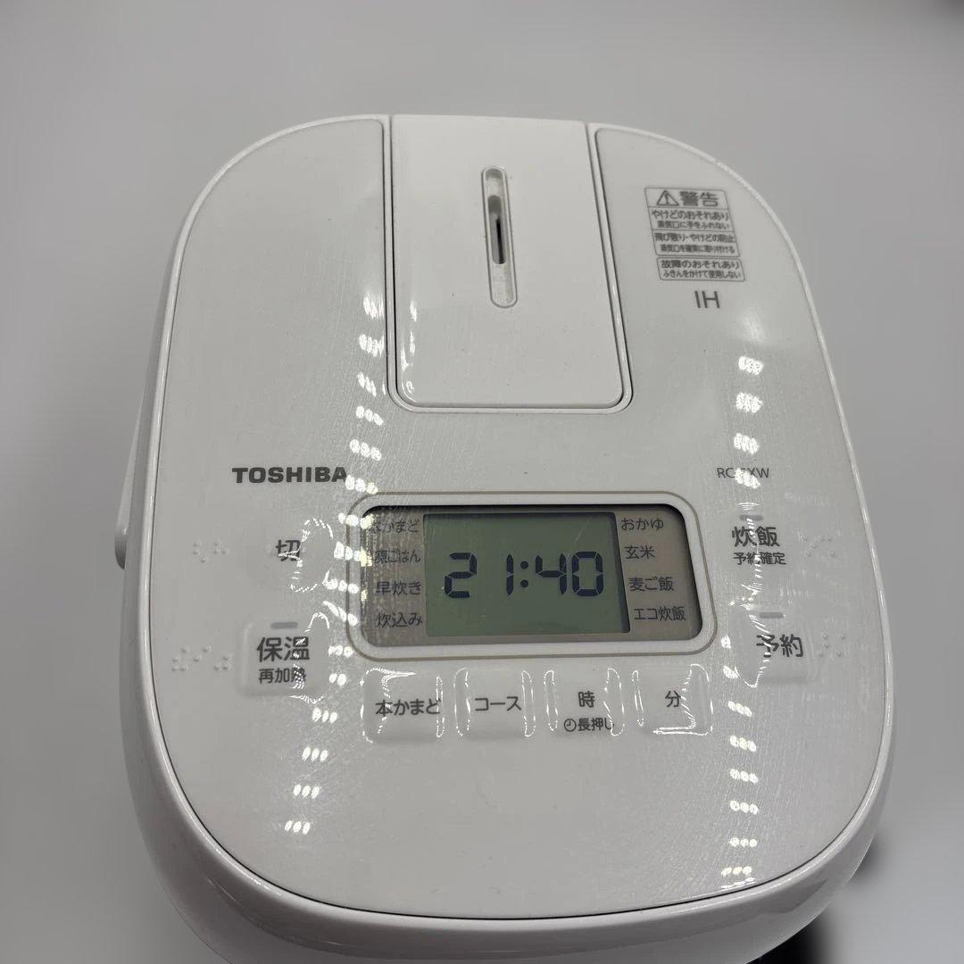 超美品　東芝 炊飯器　RC-5XW IH 3合 2025年製 ホワイト