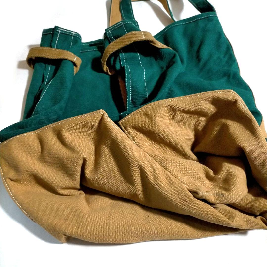 激レア 美品 ヴィンテージ コールマン 大容量 キャンバス 帆布 トートバッグ