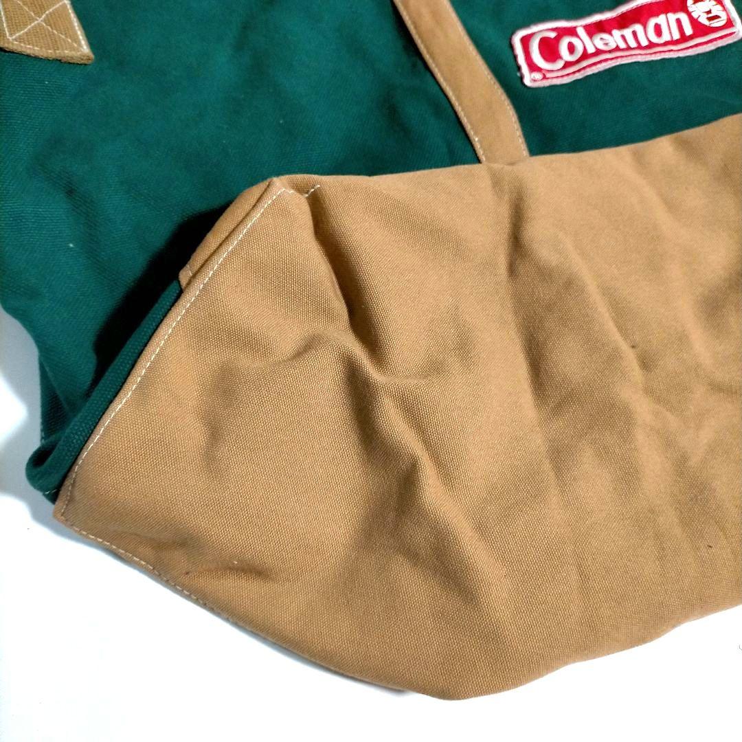 激レア 美品 ヴィンテージ コールマン 大容量 キャンバス 帆布 トートバッグ