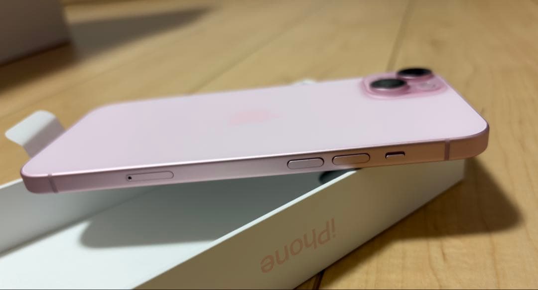 【美品】iPhone15Plus ピンク 128GB