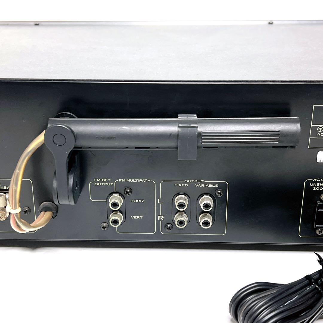 【美品・動作品】 Pioneer F-73 ステレオチューナー　AM FM確認済