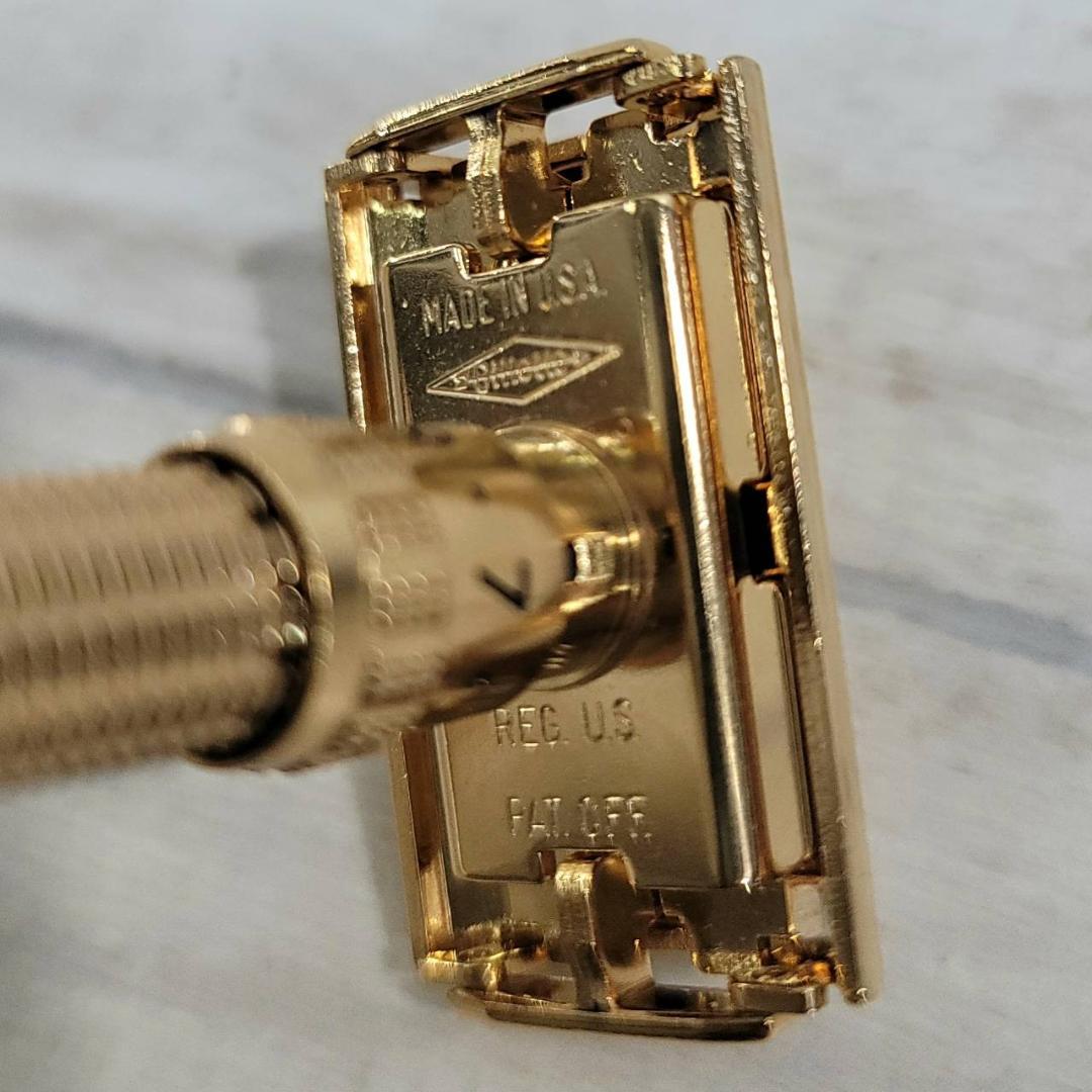 Gillette ARISTOCRAT ジレット 両刃カミソリ 髭剃り USA製