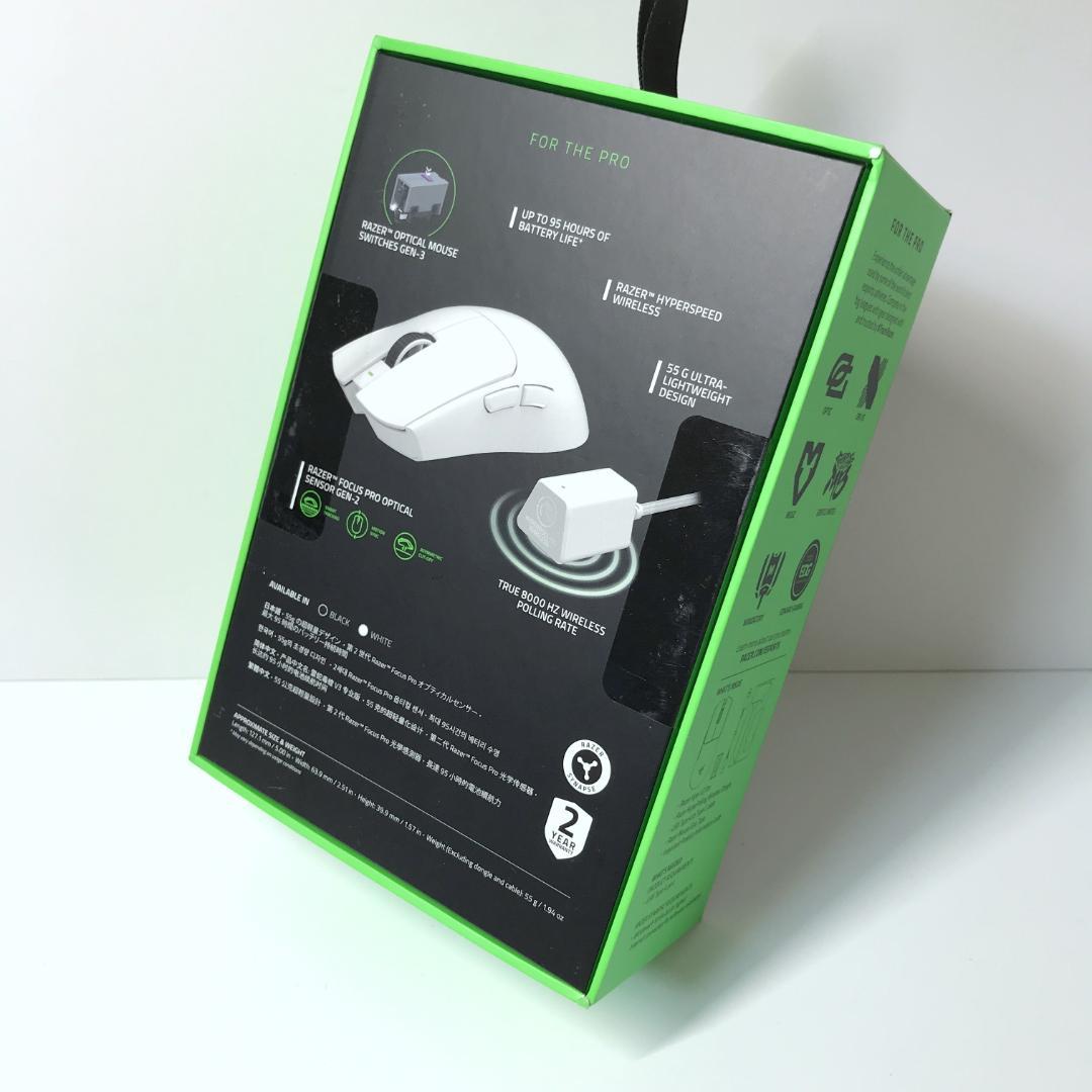 【極美品】Razer Viper V3 Pro White 軽量 Eスポーツ