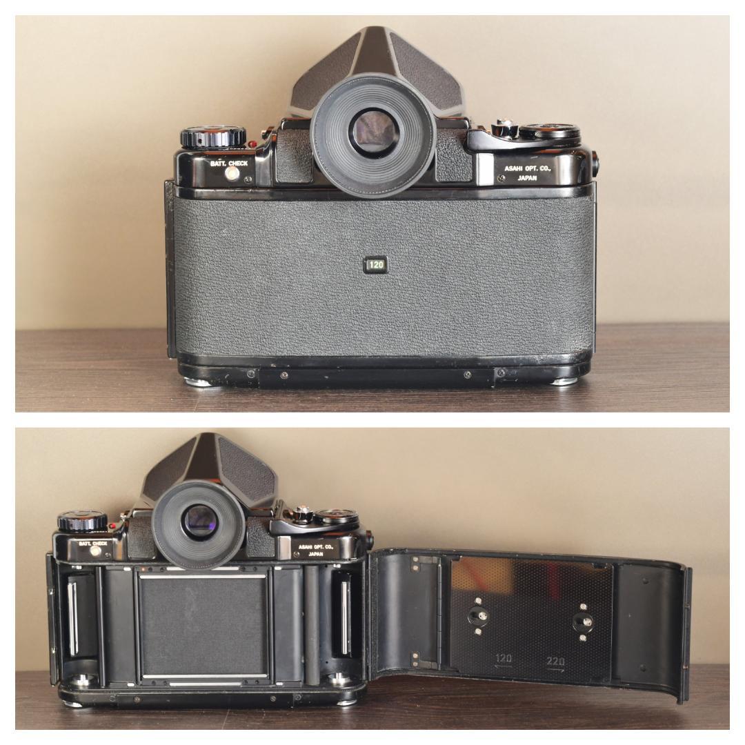 分解清掃・整備済み PENTAX 67 ペンタックス 6×7 動作品レンズ付き⑪