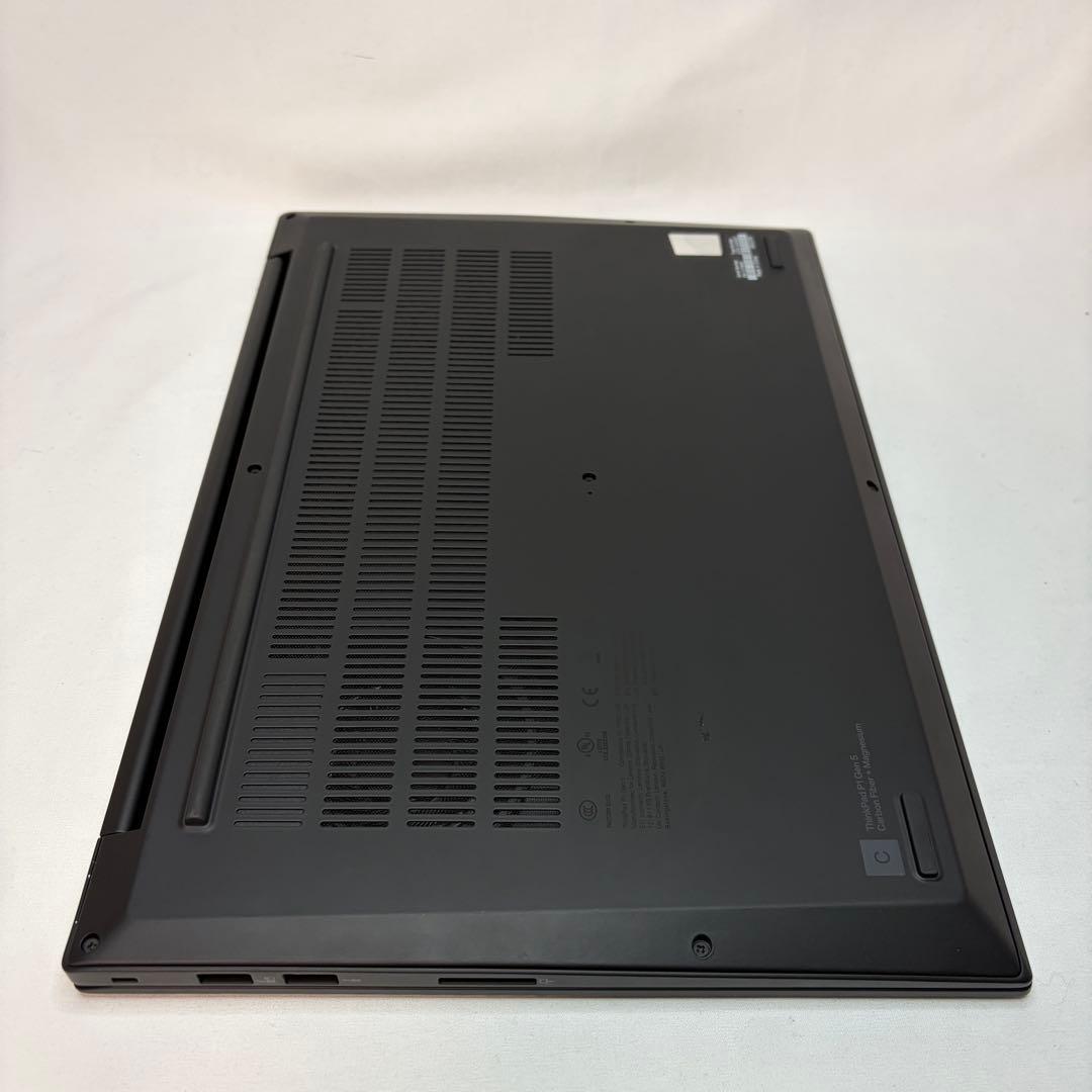 美品 ThinkPad P1 Gen5 i7 64GB 4TB RTX 3070