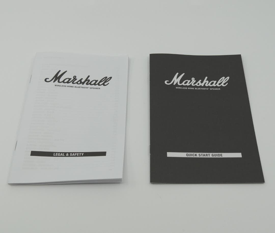 【美品】 Marshall ワイヤレススピーカーブラック Bluetooth対応