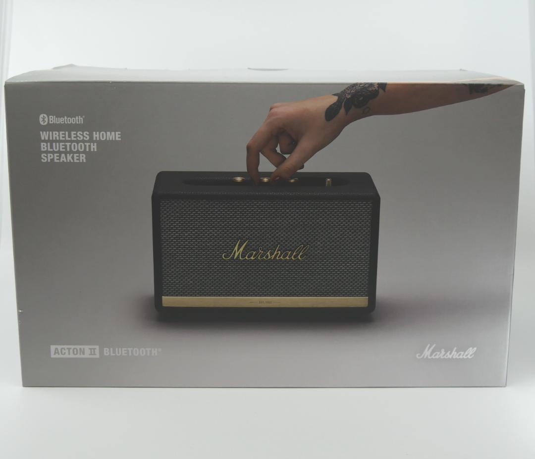 【美品】 Marshall ワイヤレススピーカーブラック Bluetooth対応