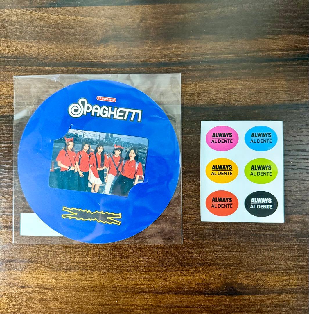 【10形態セット+各種購入特典】LE SSERAFIM 'SPAGHETTI'