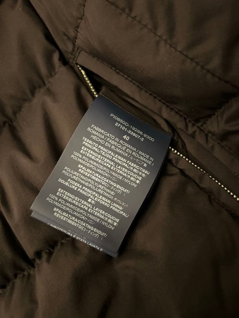 ★HERNO★ヘルノ★ブラック　ダウン★40サイズ