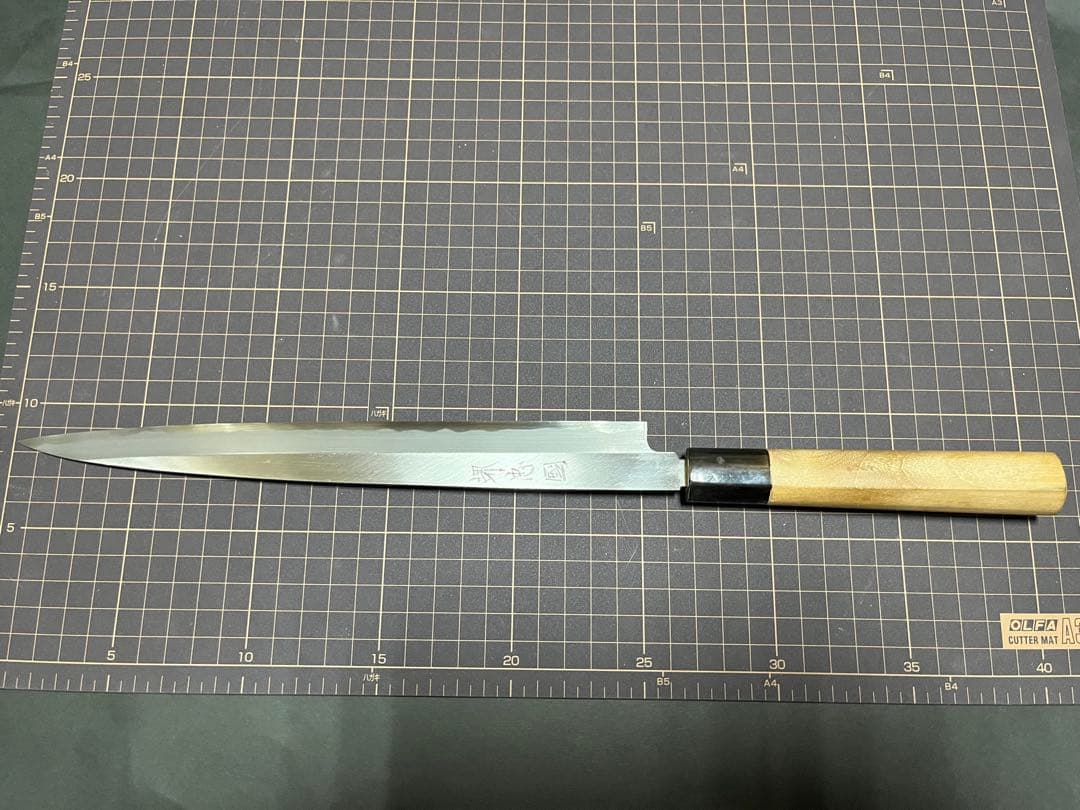 堺忠国 柳刃包丁 刺身包丁 フグ引き 9寸 本鍛錬 青鋼 極上 新品 包丁