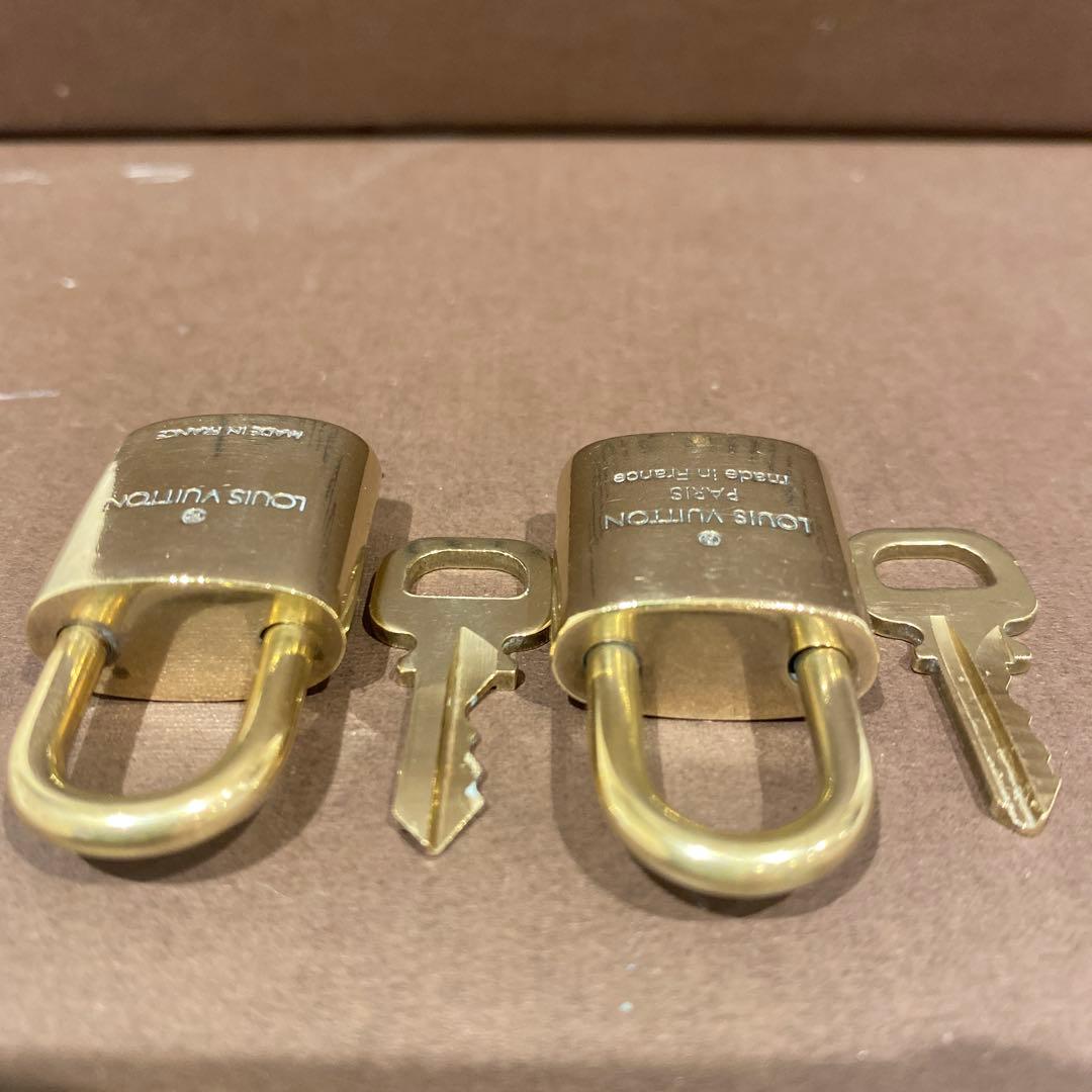 L00160 ルイヴィトン　パドロック　10セット　カデナ　南京錠　鍵