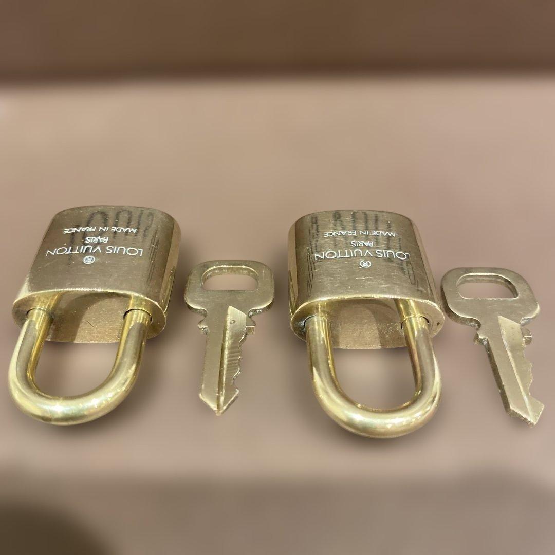 L00160 ルイヴィトン　パドロック　10セット　カデナ　南京錠　鍵