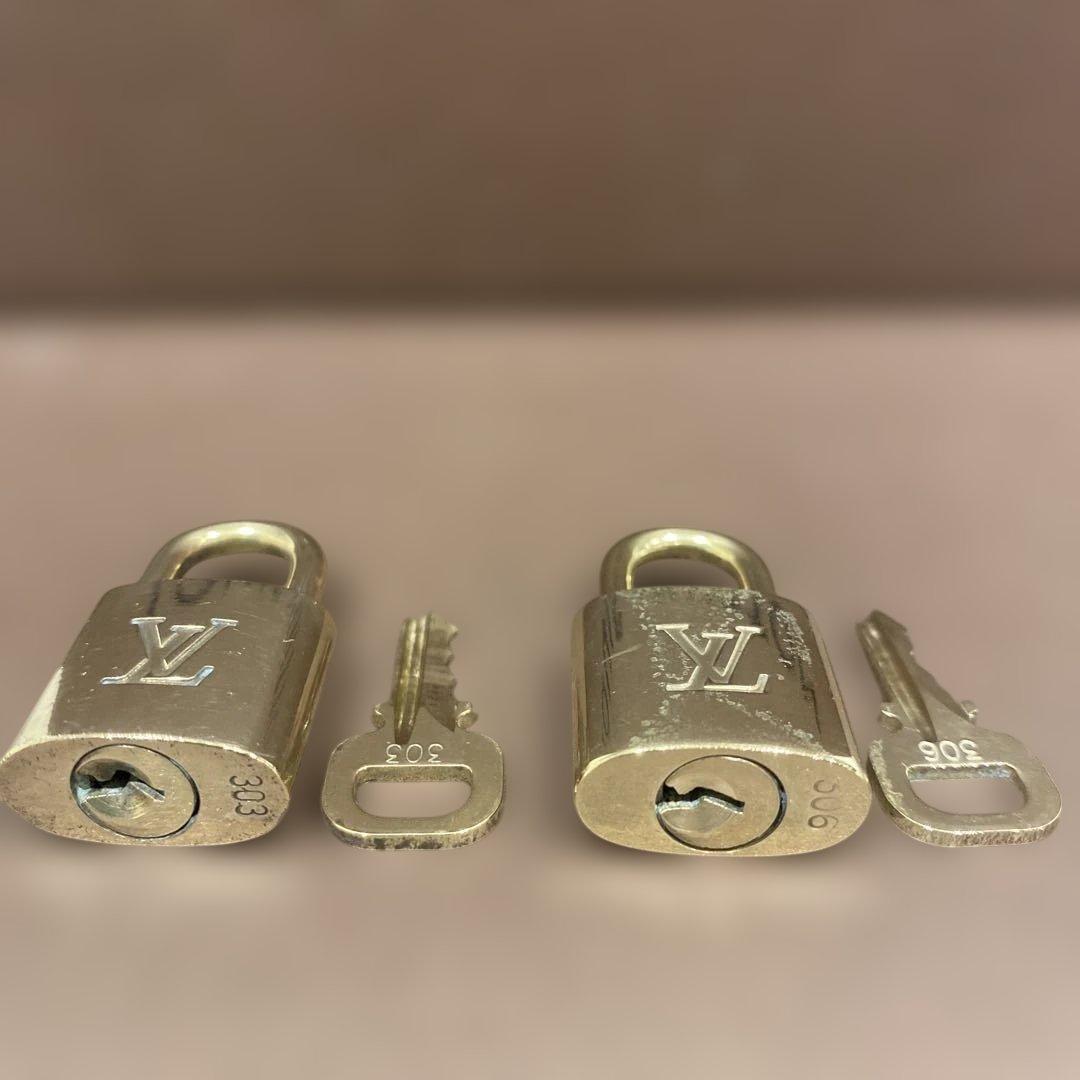 L00160 ルイヴィトン　パドロック　10セット　カデナ　南京錠　鍵