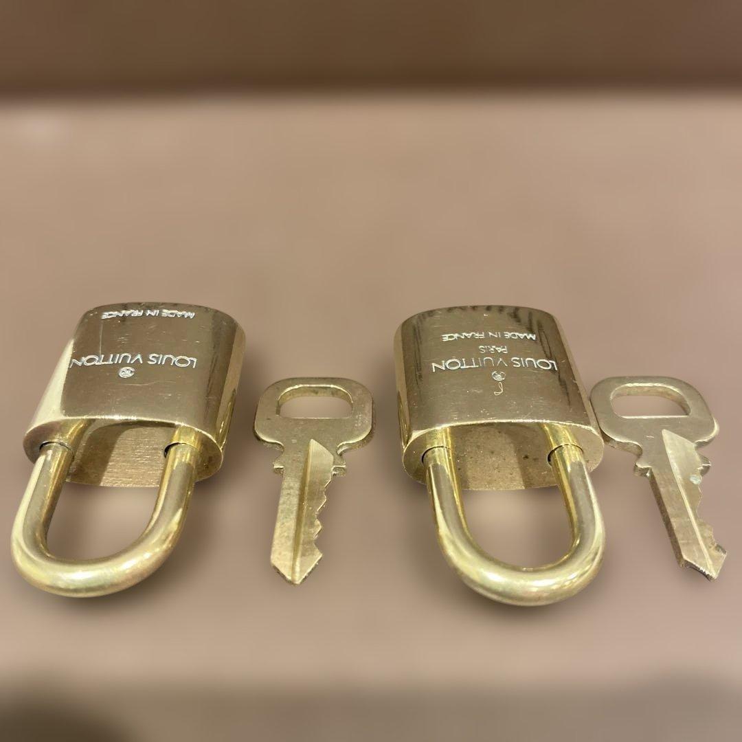 L00160 ルイヴィトン　パドロック　10セット　カデナ　南京錠　鍵