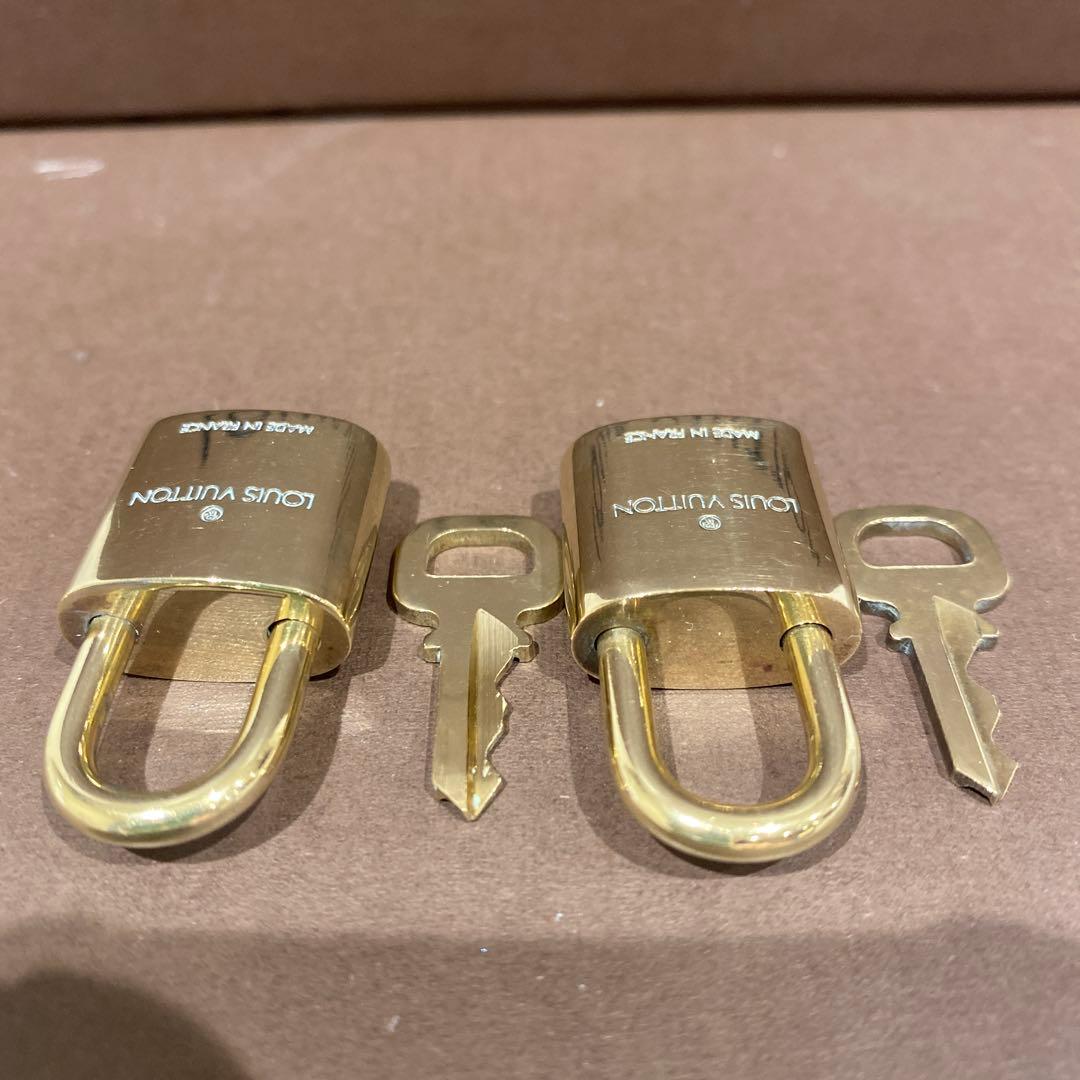 L00160 ルイヴィトン　パドロック　10セット　カデナ　南京錠　鍵