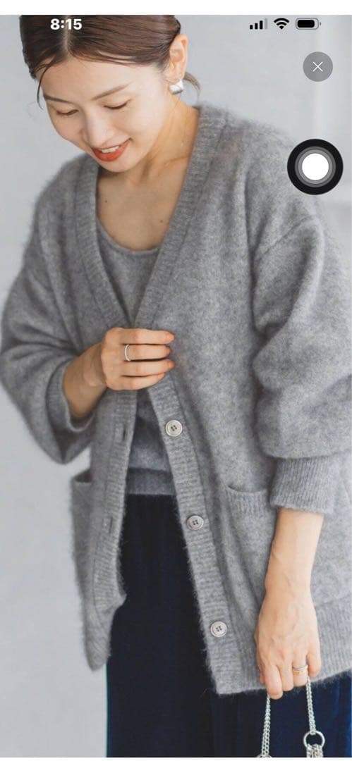 みかりん　イエナ　fluffy ファーカーディガン