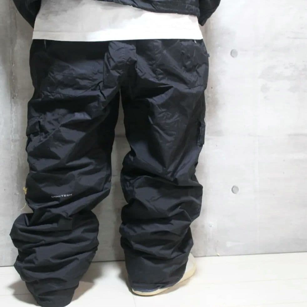 【極美品 高機能 ワイドバギー】オムニテック【XL】コロンビア スノーパンツ 黒