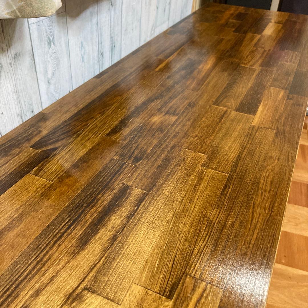 机 テーブル カウンター パイン集成材