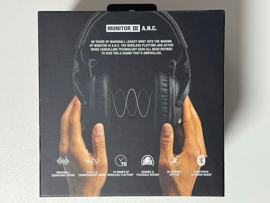 Marshall Monitor III A.N.C. ブラック