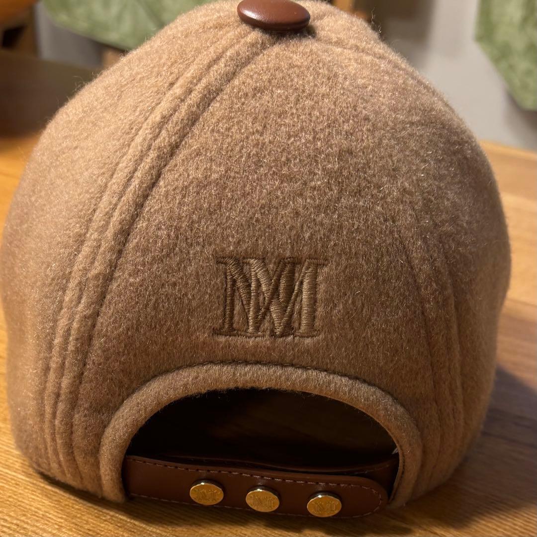 【落札済】MAX MARA マックスマーラ ベースボールキャップ