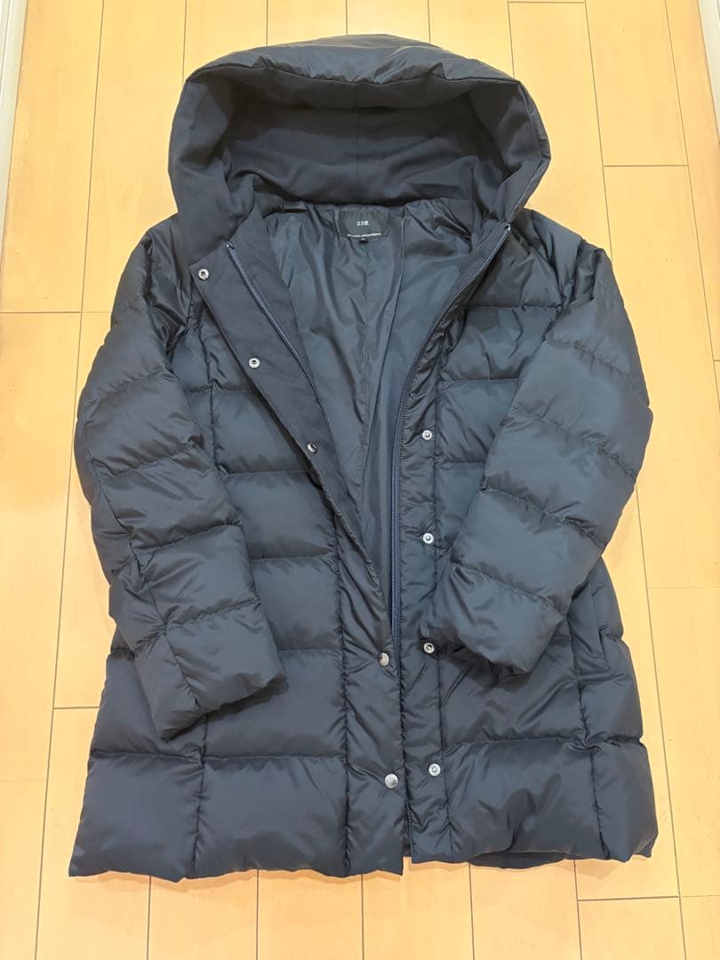 23区新品【洗える】シレータフタ ショート ダウンコート34