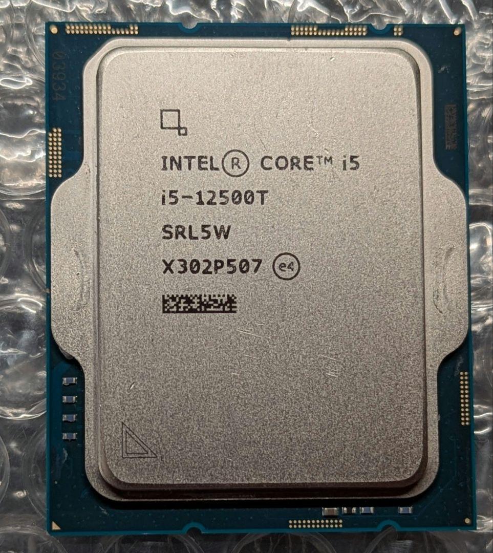 Intel Core i5-12500T 【295】
