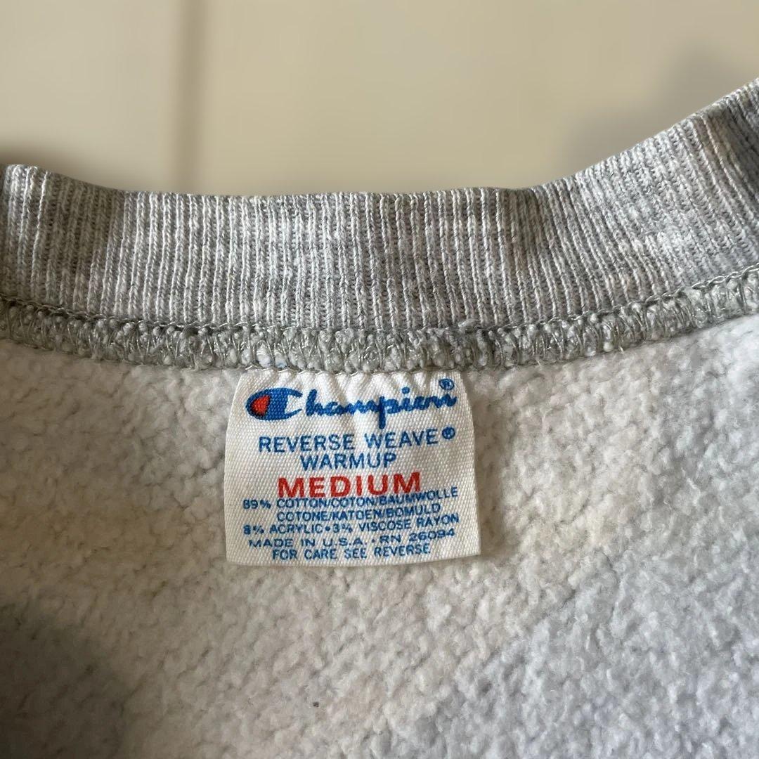 80s チャンピオン リバースウィーブ トレーナー トリコタグ ヴィンテージM